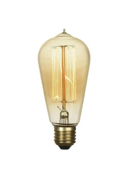 Лампа накаливания E27 60W 2700K прозрачная GF-E-764