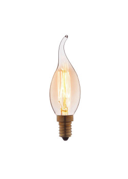 Лампа накаливания E14 40W прозрачная 3540-GL