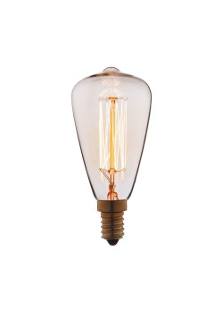 Лампа накаливания E14 40W прозрачная 4840-F