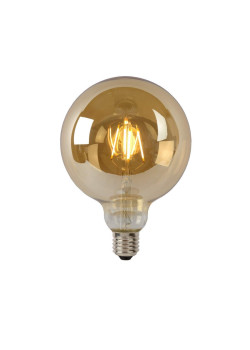 Лампа светодиодная Lucide E27 8W 2700K янтарная 49070/08/62