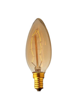 Лампа накаливания E14 40W прозрачная 3540-G