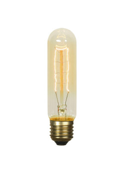 Лампа накаливания Е27 40W 3000K янтарная GF-E-76