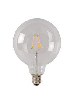 Лампа светодиодная диммируемая Lucide E27 5W 2700K прозрачная 49017/05/60