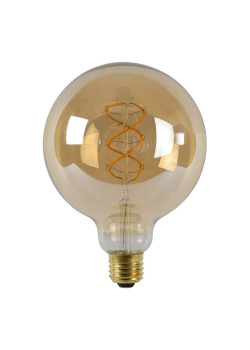 Лампа светодиодная диммируемая Lucide E27 5W 2200K янтарная 49033/05/62