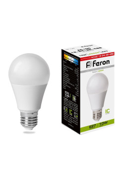 Лампа светодиодная низковольтная Feron E27 10W 4000K матовая LB-192 38265