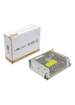 Блок питания SWG 12V 120W IP20 10A S-120-12 000160