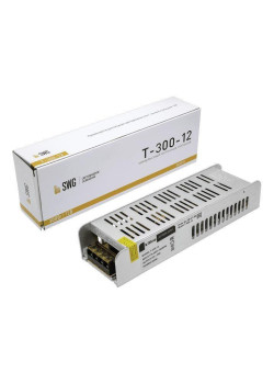 Блок питания SWG 12V 300W IP20 25A T-300-12 002381