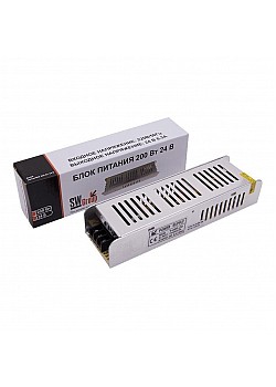 Блок питания SWG 24V 200W IP20 8,4A T-200-24 001029