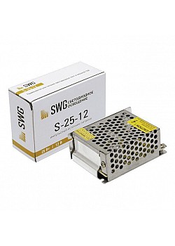 Блок питания SWG 12V 25W IP20 2A S-25-12 000111