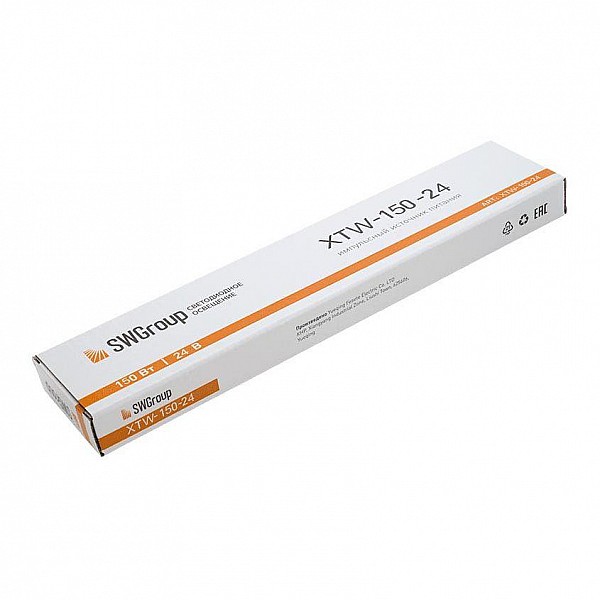 Блок питания SWG 24V 150W IP67 6,3A XTW-150-24 003073