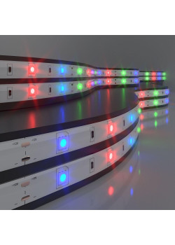 Светодиодная влагозащищенная лента Elektrostandard 7,2W/m 30LED/m 5050SMD разноцветная 5M a049847