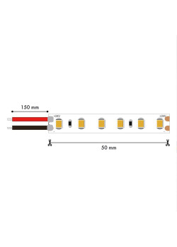 Лента светодиодная 5M SMD2835 4.8W/m 4000K IP20 Favourite 2001-40520