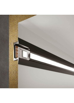 Профиль встраиваемый алюминиевый с рассеивателем Elektrostandard LL-2-ALP007 a053622