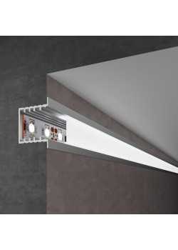 Профиль встраиваемый алюминиевый с рассеивателем Elektrostandard LL-2-ALP017 a061362