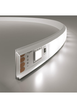 Профиль гибкий алюминиевый с рассеивателем Elektrostandard LL-2-ALP012 a053631