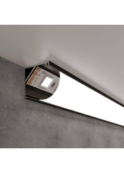 Профиль угловой алюминиевый с рассеивателем Elektrostandard LL-2-ALP008 a053627