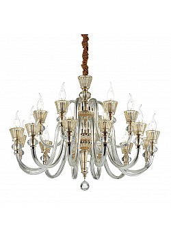 Подвесная люстра Ideal Lux Strauss SP18 140629