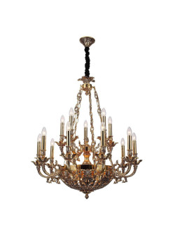 Подвесная люстра Lucia Tucci Firenze 1781.15.3 Antique Gold