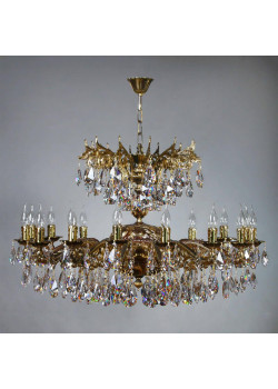 Подвесная люстра Ambiente Leon 2128/16 PB Tear Drop