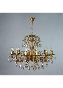 Подвесная люстра Ambiente Alicante 8888/12 AB Tear drop