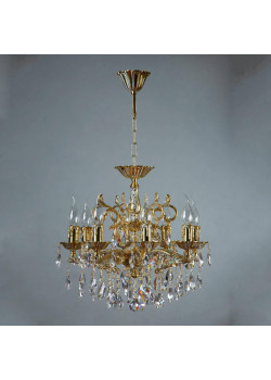Подвесная люстра Ambiente Leon 2128/8 WP Tear Drop
