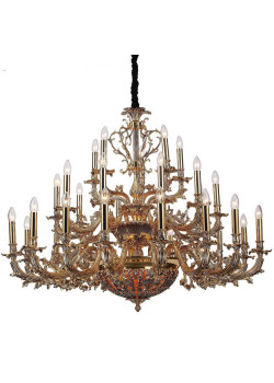 Подвесная люстра Lucia Tucci Firenze 1780.30.3 Antique Gold
