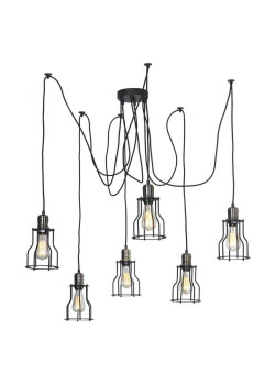 Подвесная люстра Lussole Loft Shirley GRLSP-9310