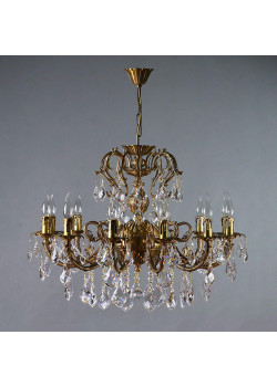 Подвесная люстра Ambiente Alicante 8888/12 AB New Leaf