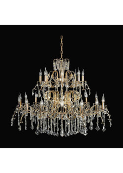 Подвесная люстра Dio DArte Asfour Alessandria E 1.1.L.24.201 G