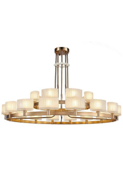 Подвесная люстра Newport Jessica 4338+16/C new gold М0070341