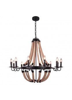 Подвесная люстра Arte Lamp Marsiglia A8956LM-12BK