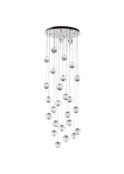 Подвесная светодиодная люстра Odeon Light Crystal 5007/120L