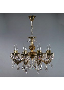 Подвесная люстра Ambiente Aria 8818/8 PB Tear drop
