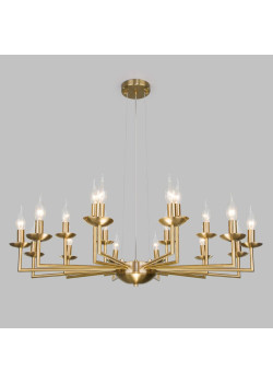 Подвесная люстра Eurosvet Cariso 60150/18 латунь