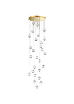 Подвесная светодиодная люстра Odeon Light Crystal 5008/120L