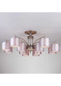 Подвесная люстра Eurosvet 60080/12 сатин-никель