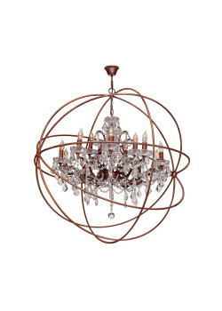 Подвесная люстра Loft IT Foucaults Orb Crystal Loft1897/15