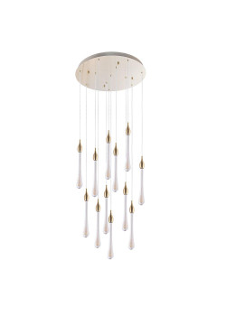 Каскадная люстра Arte Lamp RAINDROP A1803LM-36PB