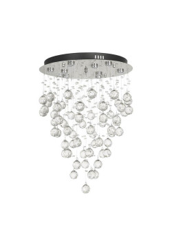 Каскадная светодиодная люстра Lucia Tucci Grappolo 1802.6 Silver