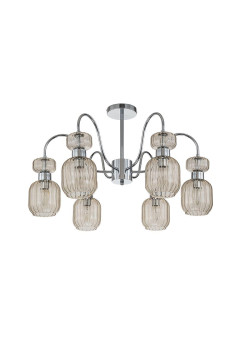 Потолочная люстра Escada Gloss 1141/6PL Chrome/Beige