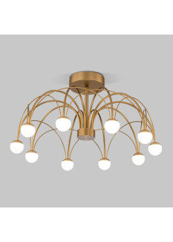 Потолочная светодиодная люстра Eurosvet Ragno 90031/10 LED золото