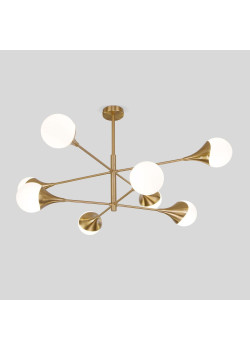 Подвесная люстра Eurosvet Calyx 60168/8 латунь