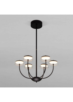 Подвесная светодиодная люстра Eurosvet Fungo 50388 LED черный