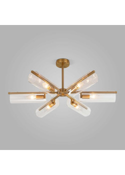 Потолочная люстра Eurosvet Trompeta 70144/6 латунь
