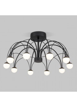Потолочная светодиодная люстра Eurosvet Ragno 90035/10 LED черный