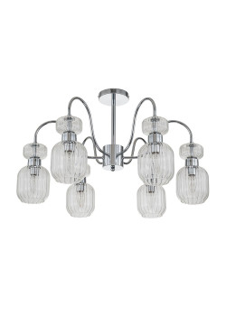 Потолочная люстра Escada Gloss 1141/6PL Chrome/Clear