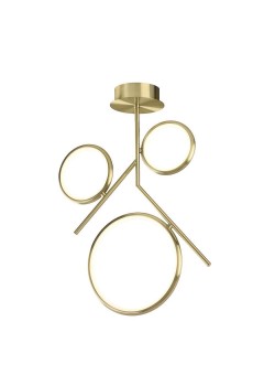 Подвесная светодиодная люстра Mantra Olimpia Oro 6581