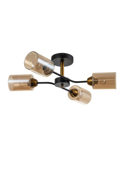 Потолочная люстра Escada Vertigo 1131/4P Black/Gold