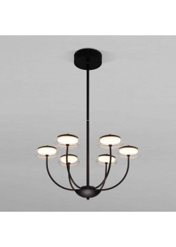 Подвесная светодиодная люстра Eurosvet Fungo 50388 LED черный