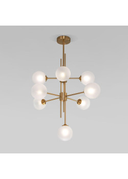 Подвесная люстра Eurosvet Volver 50383 латунь Smart